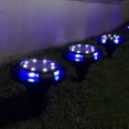 thumbnail image 3 of Solar Outdoor Floor Light, LED Solar Disc, Solar Garden Light for Pathway Garden Yard (4 Pack), 3 of 5