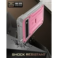 thumbnail image 3 of Poetic Étui Révolution pour Google Pixel 6 Pro 5G, Protecteur d'Écran Intégré Compatible avec Identification par Empreinte Digitale, Étui de Protection Robuste Antichoc avec Support, Rose Clair, 3 of 6