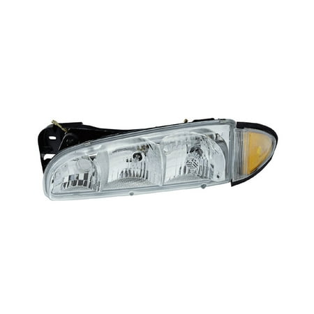 Pontiac Bonneville Headlight Lh Driver - Replacement TYC 20-5416-09 Driver Side Headlight For 88-99 Pontiac Bonneville