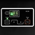 thumbnail image 6 of Gymax Remote Control 1500W Electric Heater Portable Infrared Space Heating Machine w/ LED display Black, 6 of 6