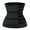 Black-3, variant on YIANNA Latex Waist Trainer for Women Jsculpt Double Sweat Trimmer Belt Workout Sport Girdle Black-XS