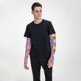 thumbnail image 5 of Goofa Yellow Lemon And Orange Pattern UV Sun Protection Arm Sleeves, UPF 50 Sports Cooling Arm Compression Sleeves for Men Women Teenager, 5 of 8