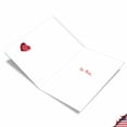 thumbnail image 2 of 1 Jumbo Funny Valentine's Day Greeting Card (8.5 x 11 Inch) - Beach Penguins J3514VDG, 2 of 6