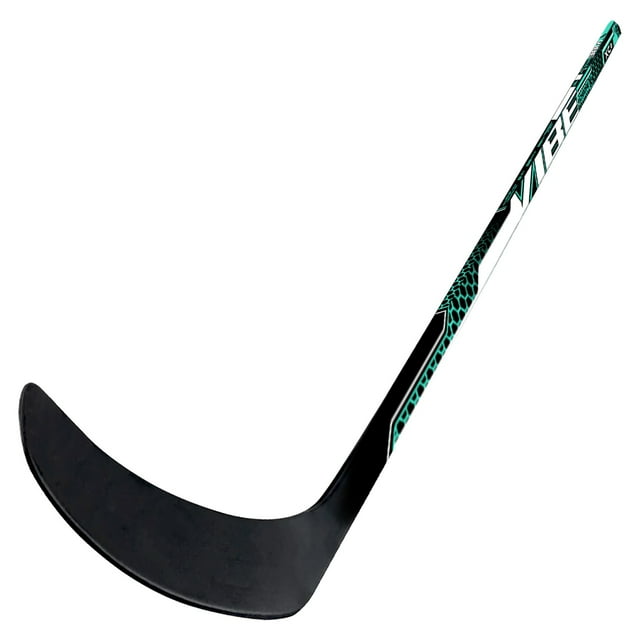 VIBE ChromeX Intermediate XC2 Composite Ice Hockey Stick – 62" – Right Hand Curve, Mid Kick Point, 65 Flex, Lie 6