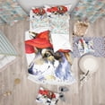 thumbnail image 2 of Designart 'Wolf with Red Cap Illustration' Modern & Contemporary Duvet Cover Set, 2 of 2