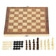 thumbnail image 2 of Ajedrez y damas de madera 3 en 1 Handcraft Backgammon Piezas de ajedrez Los 44x44cm Zulema damas de ajedrez, 2 of 8