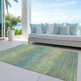 thumbnail image 6 of Addison Rugs Chantille Indoor/Outdoor Transitional Stripes Aloe Washable Rectangle Rug, 10' x 14', 6 of 6