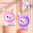 thumbnail image 5 of Squeeze Squeeze Toys, Rabbit Plush, Sensory Squeeze Toys, 8inStuffed Bunny, Mood Calming, Student Playtime, Random Color, 1 Pc, 5 of 6