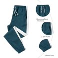 thumbnail image 4 of Ensemble de Survêtement pour Hommes, Veste de Jogging Décontractée à Fermeture Éclair Complète avec Poches, 4 of 5