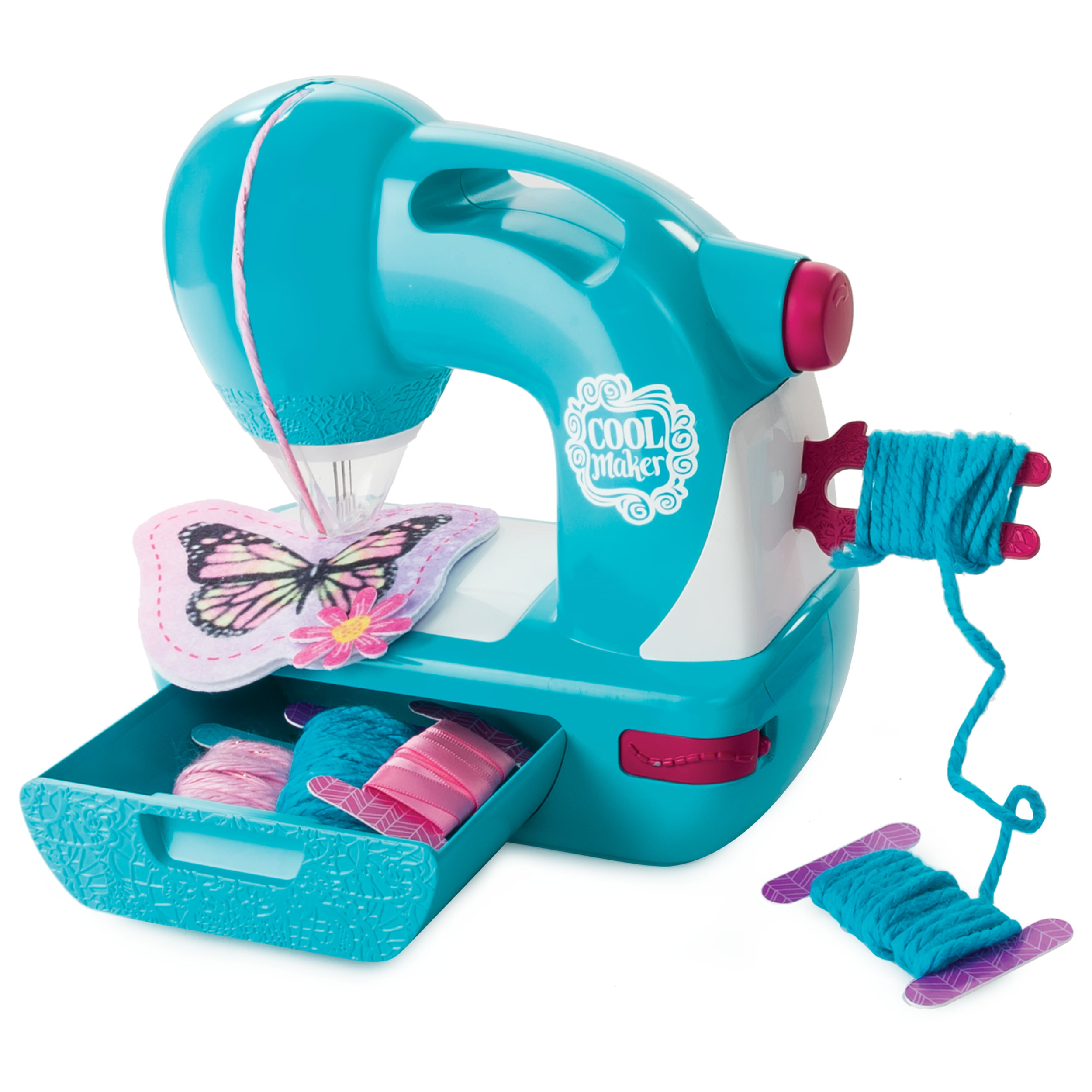 Cool Maker Sew Cool Sewing Machine with 5 Trendy Projects and Fabric, for  Kids 6 Aged and Up