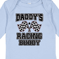 thumbnail image 4 of Inktastic Racing Buddy Girls Car Flags Girls Long Sleeve Baby Bodysuit, 4 of 5