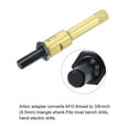 thumbnail image 5 of Uxcell 10mm Brazed Diamond Core Drill Bits with M10 Arbor Adapter for Tile Marble Stone, 5 of 6