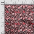 thumbnail image 2 of oneOone Rayon Dark Brown Fabric African Craft Projects Decor Fabric Printed By The Yard 56 Inch Wide, 2 of 4