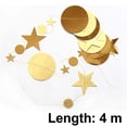 thumbnail image 5 of 3pcs Circle Dot Garland Streamer Kit For Twinkle Star Party Decor, 5 of 5