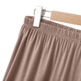 thumbnail image 6 of Plus Size Pajama Sets for Women 2 Piece Sleepwear Sets V-Neck Summer Loose Short Sleeve Top Wide Leg Shorts Home Wear Two Piece Set, 6 of 8