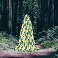 thumbnail image 5 of Honeii Banana Tree Leaves Print Poncho Cape, Cloak Coat, Snuggly Hooded Wearable Blanket, Hooded Cape For Teenagers,Halloween Costumes-Medium, 5 of 7