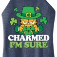 thumbnail image 3 of Garfield - Charmed I'm Sure - Juniors High Neck Tank Top, 3 of 5