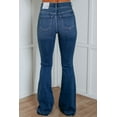 thumbnail image 4 of KanCan Ellison Mid-Rise Crossover Waist Straight Leg Jeans, 4 of 5