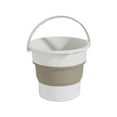 thumbnail image 2 of Dvkptbk Transparent Trash Bucket Household Bathroom Large-Capacity Thickened Wastebasket Home Essentials, 2 of 7