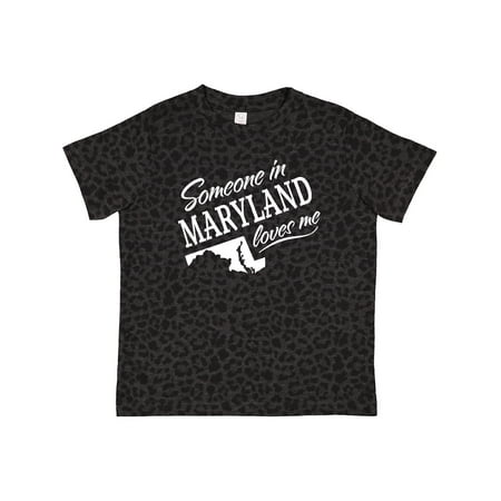 

Inktastic Someone in Maryland Loves Me Gift Toddler Boy or Toddler Girl T-Shirt