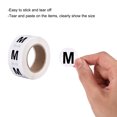 thumbnail image 4 of Unique Bargains Clothing M Medium Size Sticker Label Coding Label 25mm/1inch Dia 1 Roll 500 Round Adhesive Labels, 4 of 5