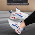 thumbnail image 4 of Otqutp Fashion Mesh Sneaker for Childrens Big Kids Boys Girls Running Sport Shoes Chunky Sole Non Slip Light Breathable Non Slip, 4 of 4