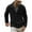 Black, variant on Mens Knit Cardigan Sweater Shawl Collar Loose Fit Outwear
