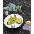 thumbnail image 5 of Pet Portrait White Porcelain Side Print 8" Plate Set - I Love Chartreux, 5 of 5