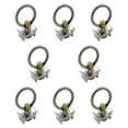 thumbnail image 2 of 8 Pieces Anchor Track Stud Fitting L Track Points Tie Down Rings Heavy Duty for Securing Cargo in Trailers and Trucks, 2 of 9