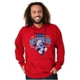 thumbnail image 5 of Illinois Prairie State IL Smurfs Hoodie Sweatshirt Women Men Brisco Brands M, 5 of 6