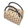 thumbnail image 5 of Vsdgher Holiday Thanksgiving Turkey Print Insulated Reusable Bags with Sturdy Zipper and Handles, Foldable Totes for Hot or Cold Food Bring or Delivery, 5 of 8