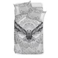 thumbnail image 1 of Flying Owl Spirit - Grey | Bedding Set | Mandalazed, 1 of 4