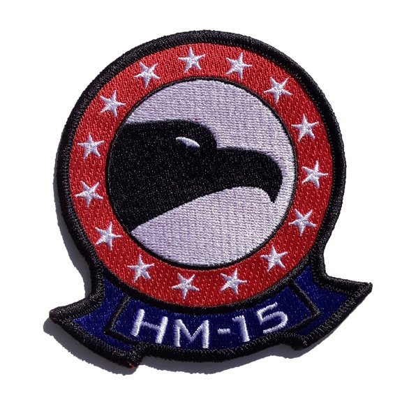 HM-15 Blackhawks Squadron Patch – Sew On