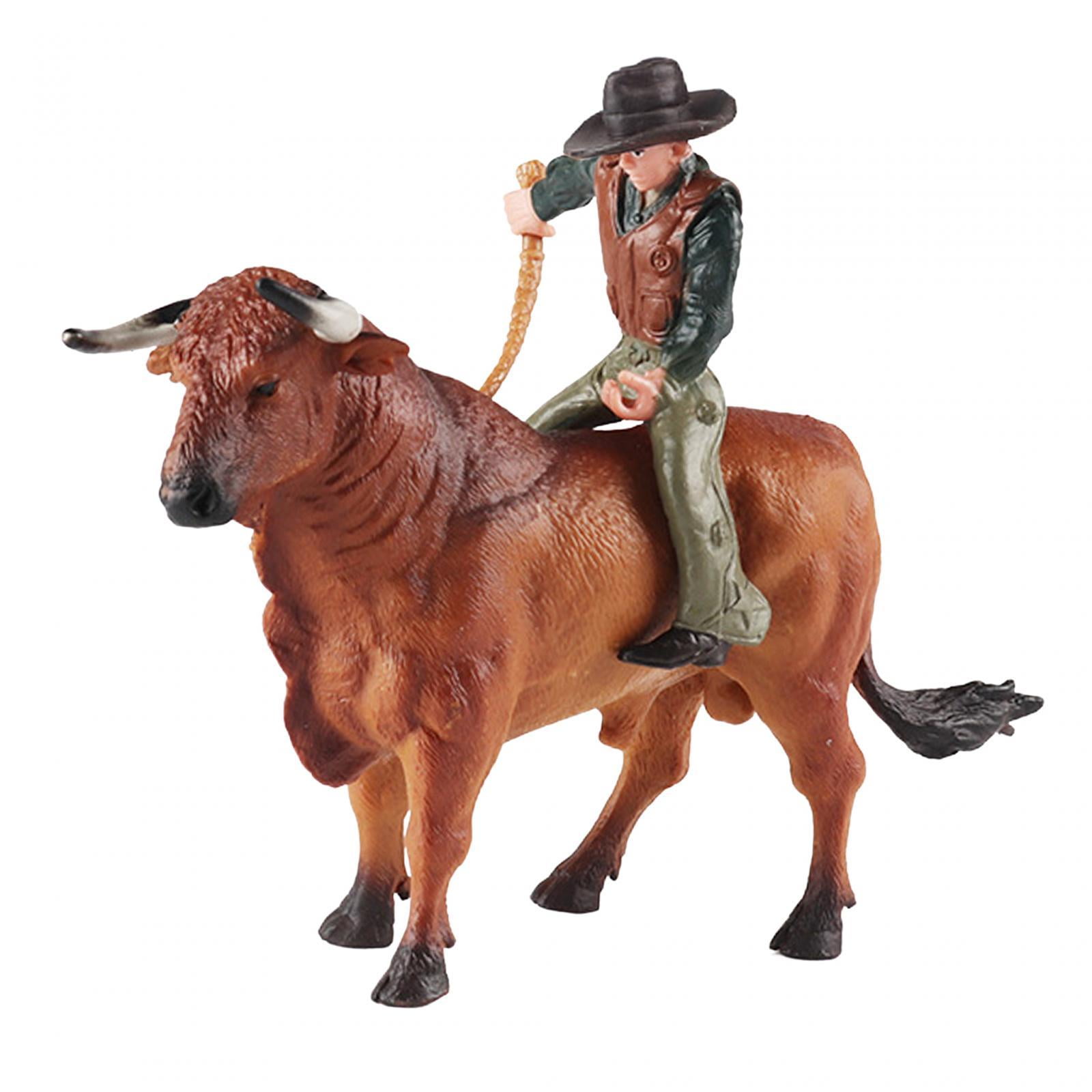 Cowboy Bull Rider Auto Ornament - Armaturenbrett Figur