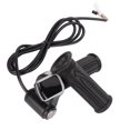 thumbnail image 2 of Mango De Acelerador Eléctrico, Indicador De Batería Eléctrica Goma Del Acelerador Duradero Estable Ergonómico Para Manillar De 22,5 Mm De Diámetro ANGGREK 36V, 2 of 8