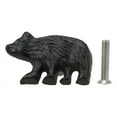 thumbnail image 2 of Cast Iron Rustic Western Black Bear Drawer Cabinet Door Knobs Hardware Pack of 4, 2 of 9