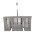 thumbnail image 1 of Universal Dishwasher Basket, Cutlery Storage Basket Plastic Material Easy To Maintain Large Capacity  for Home Use, 1 of 7