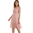 thumbnail image 1 of INSPIRE CHIC Robe Midi Vintage Sans Manches à Imprimé Cerise pour Femmes, 1 of 6