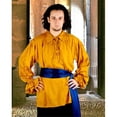thumbnail image 1 of The Pirate Dressing C1007 Chemise John Cook Renaissance- Gold - Large, 1 of 1