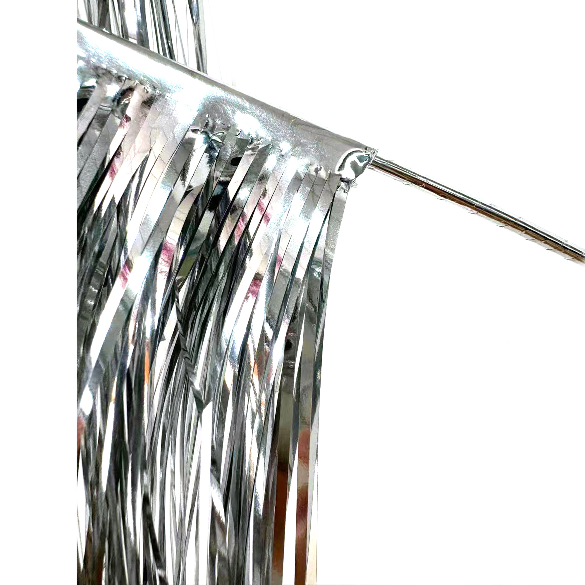 Holiday Time 21IN Silver 3 Branch Tinsel Pick