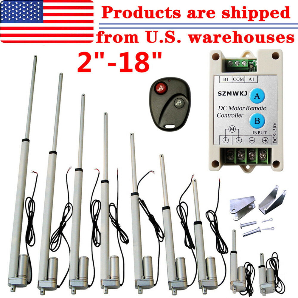Wireless 9-30V Positive Inversion Remote Control for DC Motor Linear Actuator IG 