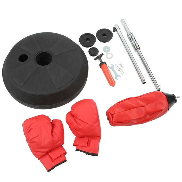 Saco De Boxeo, Herramienta De Entrenamiento Saco De Boxeo Con Resorte De Alta Tenacidad Altura Ajustable Para Adultos Para El Hogar ANGGREK Otros