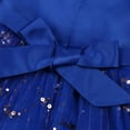 thumbnail image 7 of Flower Girls Sequin Dress Kids Tulle Sleeve Tutu Wedding Pageant Gown 2-8T, 7 of 7