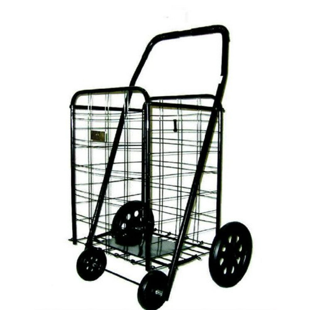 Trimmer Extra Large Shopping Cart, Black