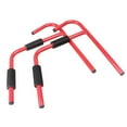 thumbnail image 2 of GZYF Pair Kayak Ladder Wall Mount Storage Rack Surfboard Canoe Folding Hanger Red, 2 of 8