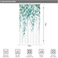 thumbnail image 3 of Small Stall Half Narrow Shower Curtain for Bathroom Decor 36Wx72H Botanical Plants Botany Spring Floral Flower Tan Herbs Art Printed Fabric Polyester Waterproof 7 Pack Plastic, 3 of 5