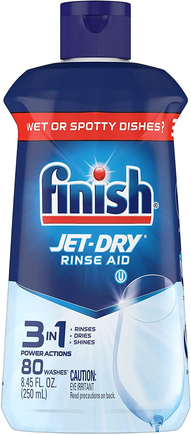 2 packs of 2 JET-DRY rinse agent Baskets Dishwasher Rinse lemon scent 2.68 oz