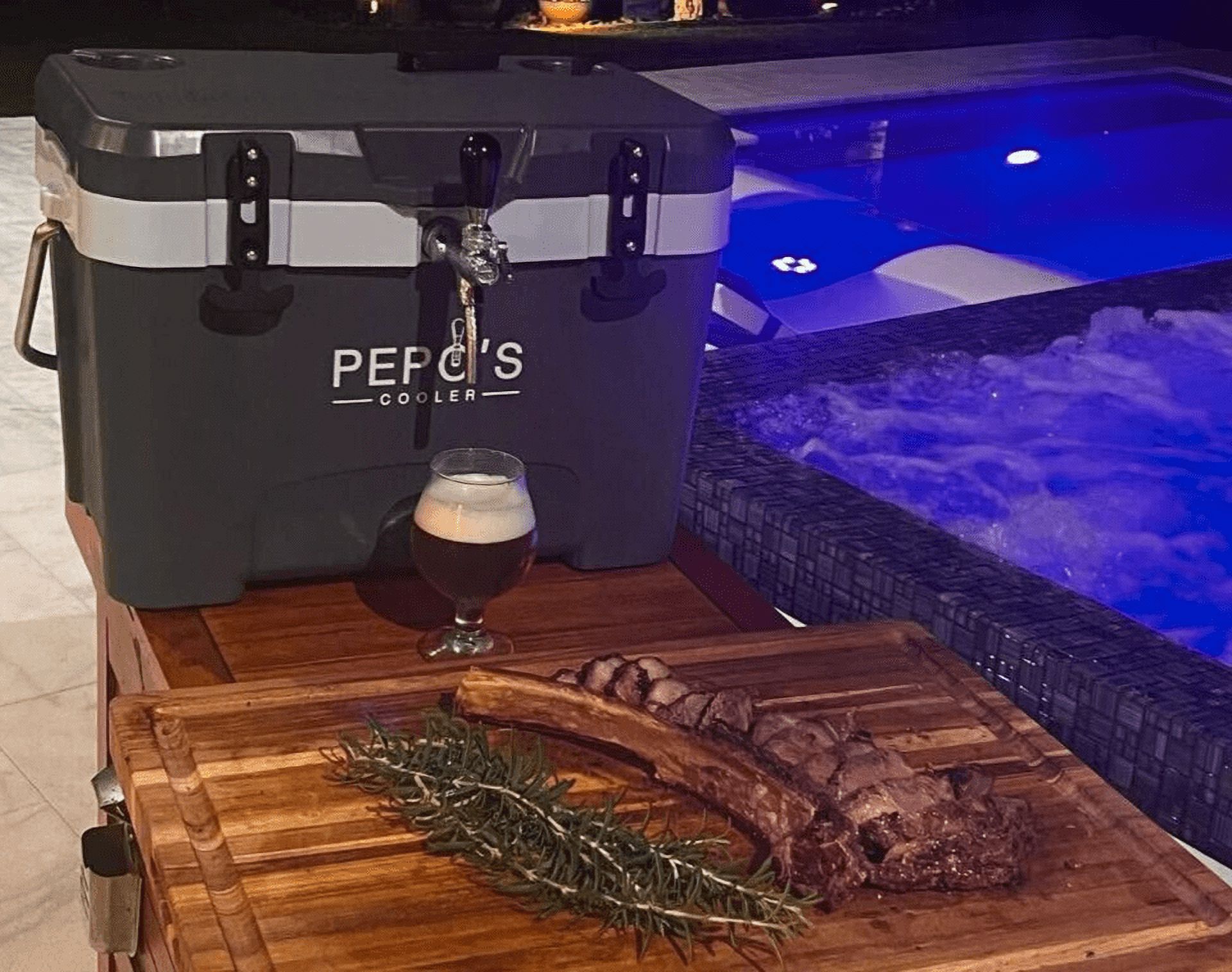 Pepo's Ultimate Portable Cooler | MiniKeg Beer Dispenser