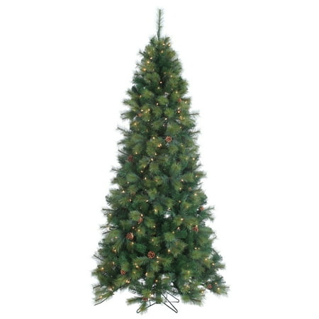 7.5' Hard Needle Monroe Fir Artificial Christmas Tree w/ 400 Clear