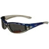 Global Vision Flashpoint Glasses with Vacuum Chrome Finish (Blue Frame/Flash Mirror Lens)